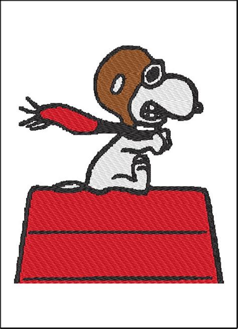 Snoopy Embroidery Design