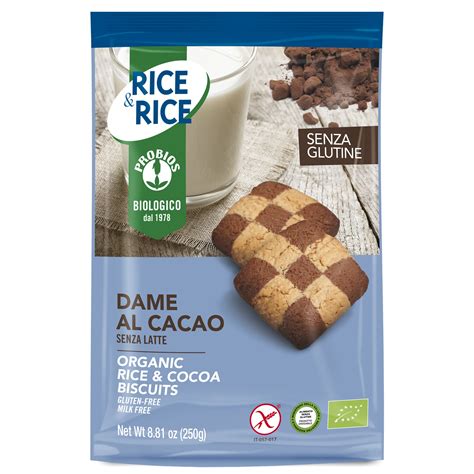 Biscuiti Eco Din Orez Cu Cacao Dame Fara Gluten G Emag Ro