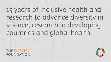 The Elsevier Foundation On Twitter We Have A Role To Play In Creating