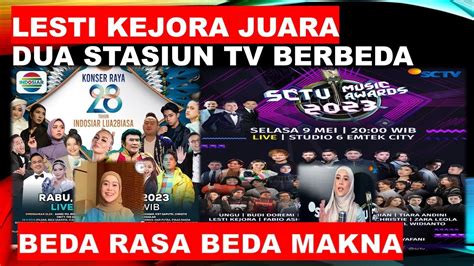 Lesti Kejora Juarai Penghargaan Di Stasiun Tv Berbeda Beda Rasa