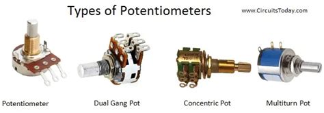 Potentiom Tre Fonctionnement Sch Ma De Circuit Construction Et Types