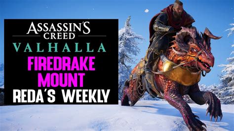 Firedrake Mount In Assassin S Creed Valhalla Reda S Weekly Youtube