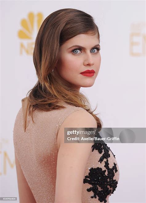 Actress Alexandra Daddario Arrives At The 66th Annual Primetime Emmy