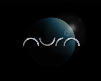 Aura Logo Design Inspired By Galaxy Elegance