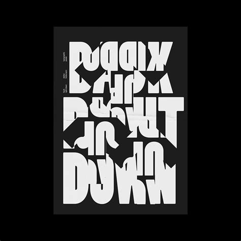 Black Typography Posters 2017 On Behance Typography Poster