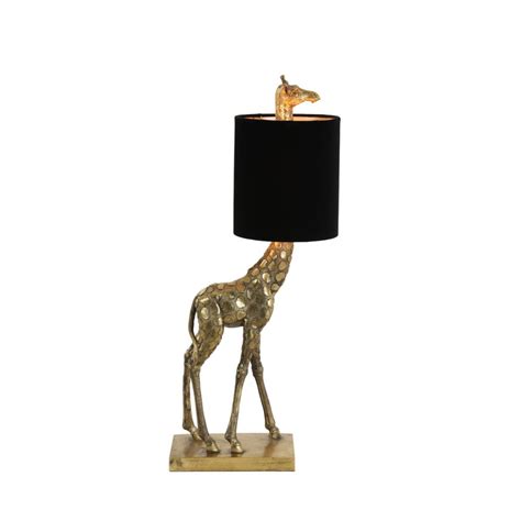 Gold Giraffe Table Lamp Cp Lighting And Interiors Shop Now