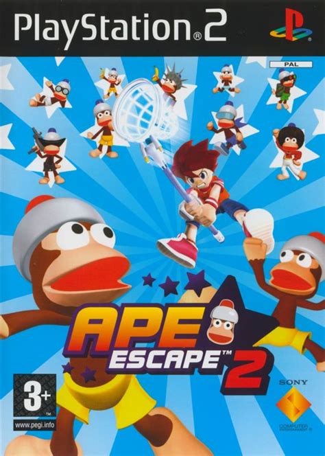 Ape Escape 2 2002 PlayStation 2 Box Cover Art MobyGames