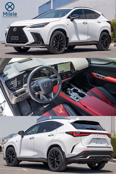 (LHD) LEXUS NX 350 F SPORT 2.4P AT MY2024 – WHITE