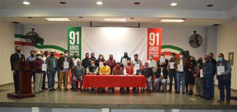 RINDEN PROTESTA PRESIDENTES DE LOS 11 COMITÉS MUNICIPALES Y DELEGADOS