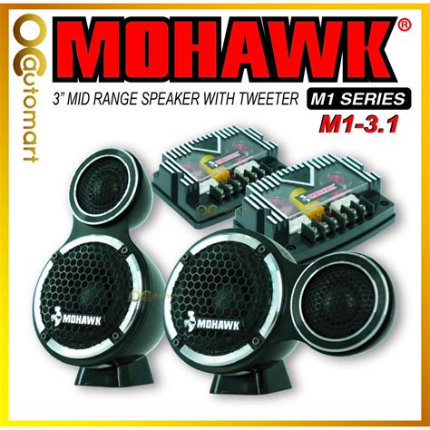 MOHAWK M1 SERIES 3 INCH FULL RANGE SPEAKER WITH TWEETER M1 3 1