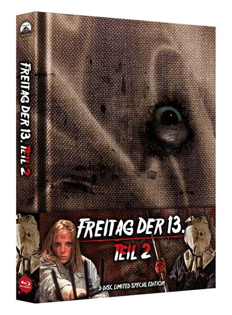 Mediabook Friday The 13th Part 2 Blu Ray Mediabook Germany Hi