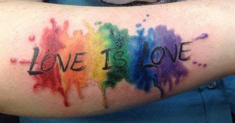 10 Best LGBTQ Tattoos images | tattoos, rainbow tattoos, pride tattoo