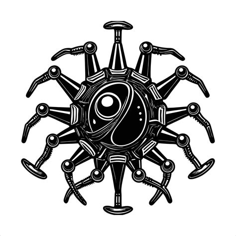 Futuristic Nanobots Stock 55990311 Vector Art at Vecteezy