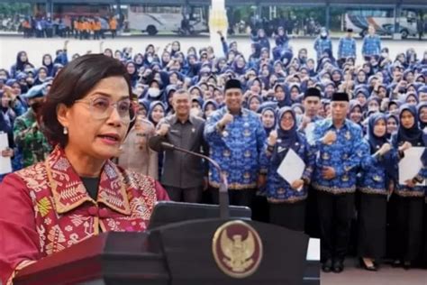 Terkuak Sri Mulyani Beri Bocoran Skema Kenaikan Gaji Pns Pensiunan