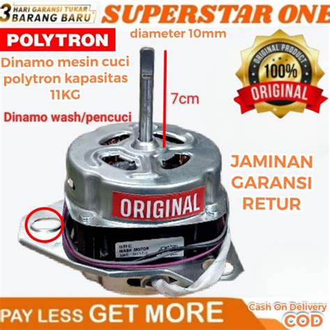 Jual Dinamo Motor Wash Pencuci Mesin Cuci Polytron 11kg Shopee Indonesia