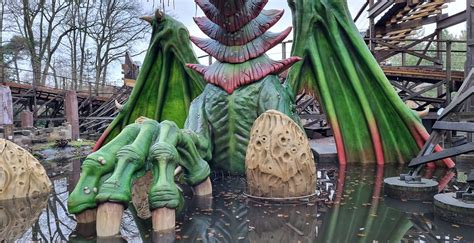 Efteling Achtbaan Joris En De Draak Weer Open Nieuwe Decoraties En