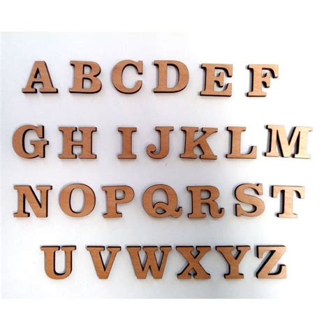 peel stick wooden craft letters sunburst reflections