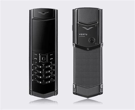 Signature Clous de Paris — новый телефон Vertu из красного золота ...