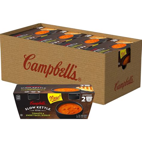 Campbells Slow Kettle Style Microwave Soup Tomato