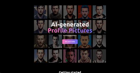 AI Profile Pictures - Profile photo generator - AI Database