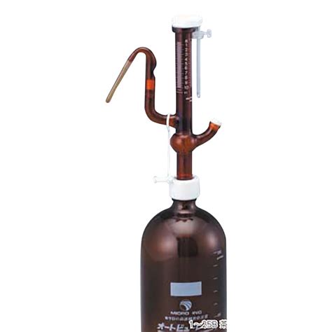 2 5639 03 Automatic Burette Brown Bottle 10ml 10b 【axel Global】asone