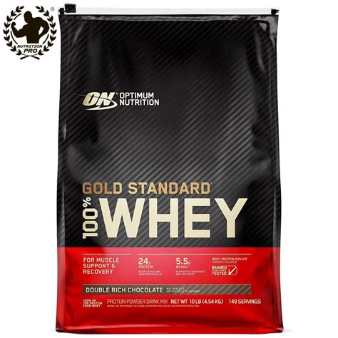 Optimum Nutrition Gold Standard 100 Whey Protein 10 Lbs Shopee Singapore