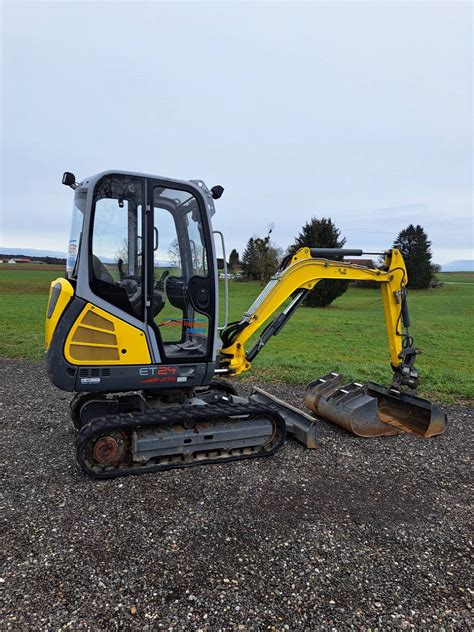 Minibagger Wacker Neuson ET24 Mit Powertilt Minibagger 2 Stk