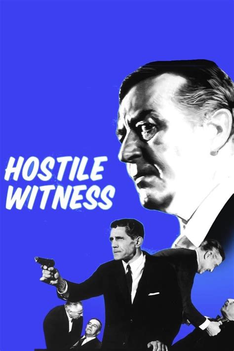 Hostile Witness (1968) - Posters — The Movie Database (TMDB)