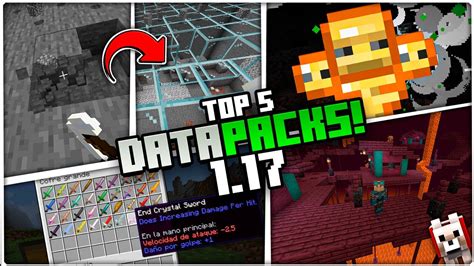 TOP 5 DATA PACKS MINECRAFT 1 17 PICO De X RAY NUEVOS TOTEMS Y