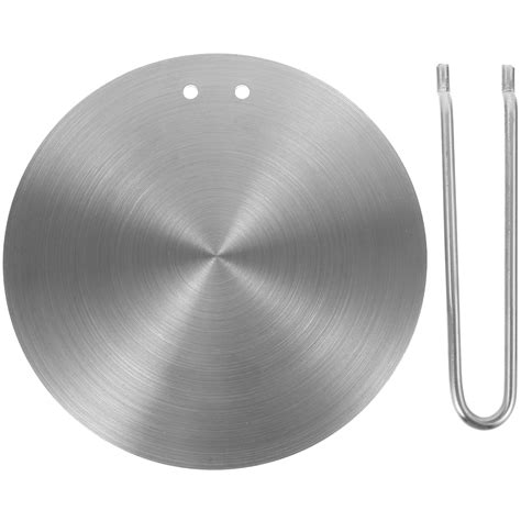 JMXIANG Stainless Steel Heat Diffuser Induction Plate Conduction Heat