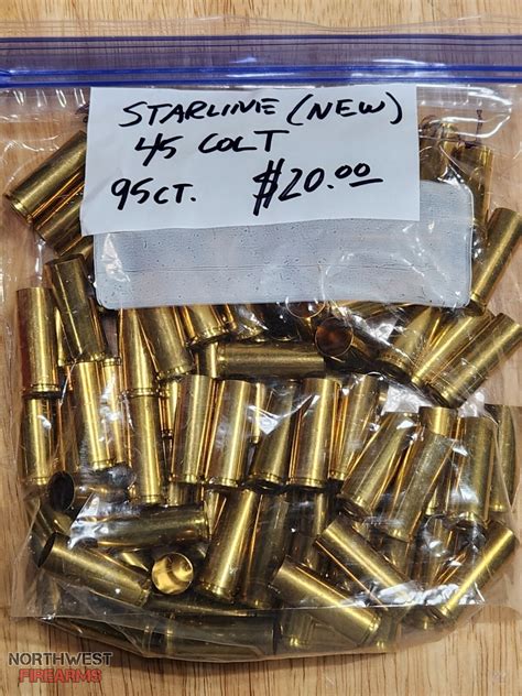 New Starline 45 Colt Brass Northwest Firearms