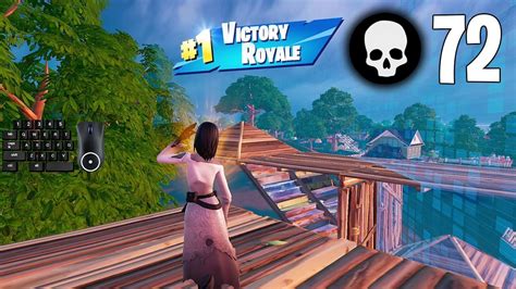 72 Elimination Solo Vs Squads Gameplay Build Zero Build Wins New Fortnite Chapter 4 Season