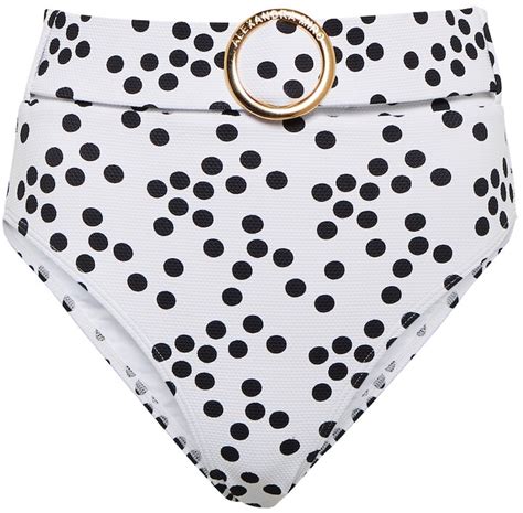 Alexandra Miro Ursula Polka Dot Bikini Bottoms Shopstyle Two Piece