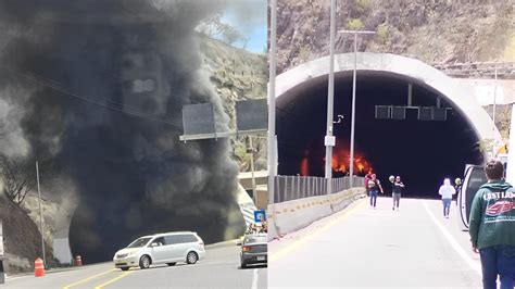 Choque entre Tráilers en Túnel de Supercarretera Durango Mazatlán Deja