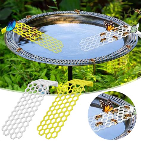 Shebeky Floating Bee Island Bee Ladder Drinking Tray Bee Waterer