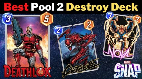 Best Budget Pool Destroy Deck To Infinite Rank Insane Power Combos