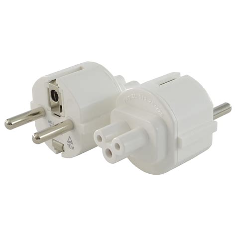 Conntek Cee Europe Schuko To Iec C Laptop Plug Adapter