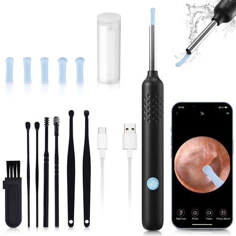 Electric Ear Wax Removal Kit By Tilcare Rechargeable Ear Cleaning