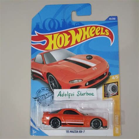 Hotwheels Hot Wheels 95 Mazda Rx 7 Rx7 Rx 7 Factory Sealed Hw Turbo