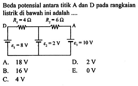 Kumpulan Contoh Soal Hukum Kirchoff Fisika Kelas 12 Colearn