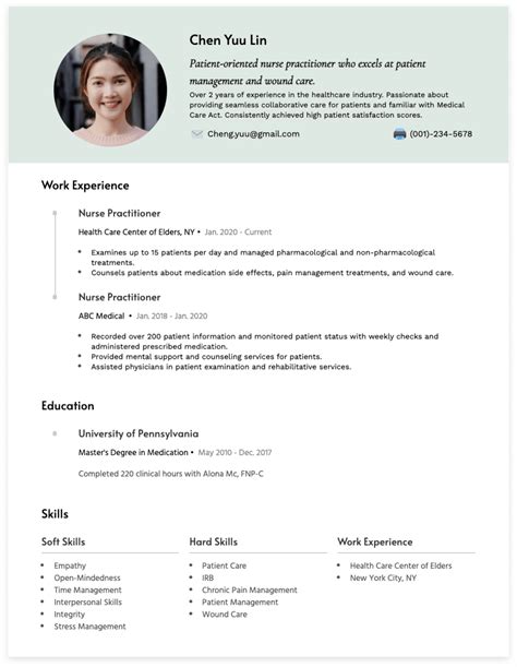 Nurse Practitioner Resume Writing Guide [+ Examples & Templates ...