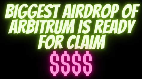 How To Claim Arbitrum Airdrop Check Eligibility Youtube