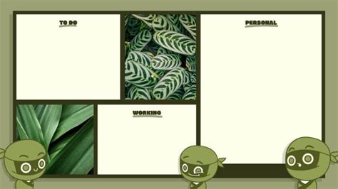 Customize online this Funny Hand-drawn Ninja Organizer Desktop ...