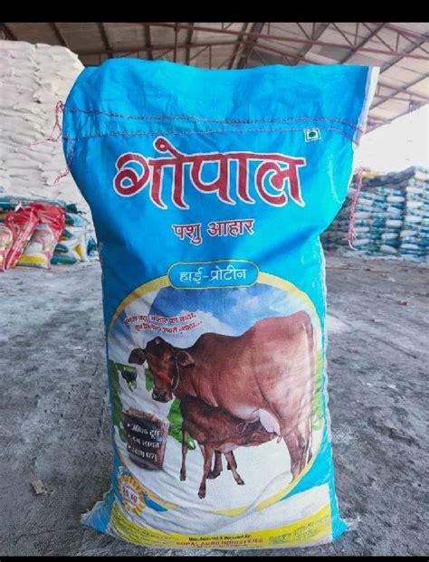 50kg Gedi High Protein Cattle Feed Packaging Type PP Bags At Rs 1050