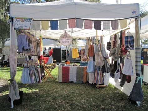 Daddy S Button Shirt Booth New Smyrna Beach Art Fiesta