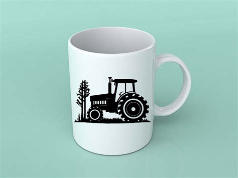 High Quality Tractor Svg Bundle Farm Tractor Svg Tractor Dxf Tractor