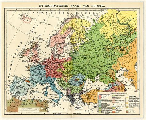 1890s Map Of Europe Europe Map Vintage World Maps Map | Images and ...