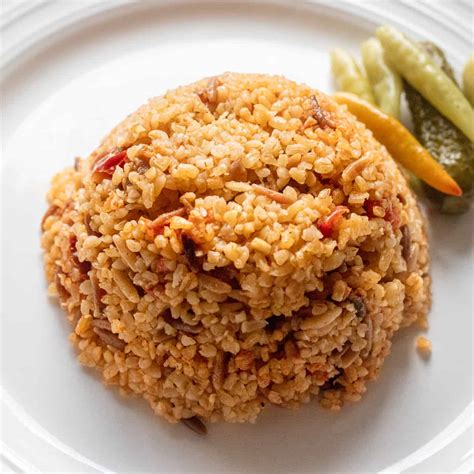 Bulgur Pilavi (Turkish Bulgur Rice Pilaf) - Cooking Gorgeous