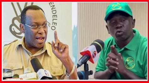 MSIGWA AMLIPUA VIBAYA MBOWE BAADA Ya KUHAMIA CCM AFICHUA MADUDU Ya