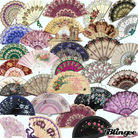 Vintage: Victorian fans. (VL 11) Picture #124652117 | Blingee.com